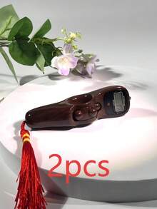 1 buah Penghitung Digital LCD Motif Kayu dengan Tali Gantungan, Operasi Tanpa Baterai, Cocok untuk Meditasi, Gym, Doa, Yoga - Untuk Melacak Pengulangan, Siklus, Rutinitas - Penghitung Portabel, Cocok untuk Statistik Rapat - Beraneka warna - View 17