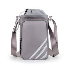 Nueva bolsa deportiva cruzada estilo japonés para botella de agua para mujer, bolsa ligera y sencilla para teléfono, bolso de hombro personalizado de moda para uso diario Kamel Reina Mexican - naranja - Ver 12