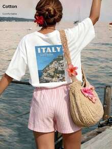 Women T-Shirts - Weiss - View 5