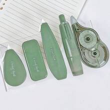 5件套独特创意修正带套装 - 多种颜色可选，修正流畅不留痕迹，适用于办公室和学校的书写和校对。快速修正带，趣味文具，送礼佳品。 - 多色 - 查看 16