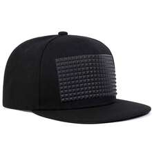 1 pieza Gorra de béisbol con visera cuadrada para hombres, estilo urbano hip hop, moda casual para primavera, otoño, viajes y vacaciones en la playa - Multicolor - Ver 10