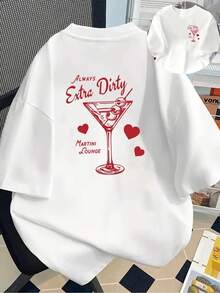 Women T-Shirts - [White] - View 6