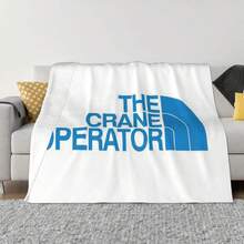 Crane Operator 4 Ultra Soft Fine Wool Blanket - 1 - 查看 1