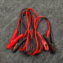 1set Emergency Start Cable Kit, Solid Copper Core, Heat And Cold Resistant, Durable Clamp For Cars, SUVs & Motorcycles - Battery Drain Starter Cables - 紅黑色 - 查看 6