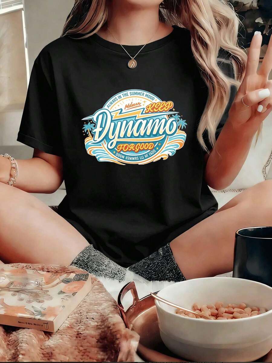 Women T-Shirts - Black - View 1