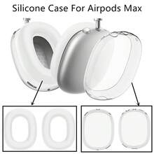 Set Casing Pelindung Silikon Kompatibel dengan Max, Casing Pelindung Silikon Lembut Transparan, Penutup Pelindung TPU, Casing Pelindung Silikon Terbaru, Penutup Pelindung Silikon, Tahan Air, Tahan Debu, Anti Sidik Jari, Tahan Gores, Anti Jatuh, Perlindungan Menyeluruh 360°, Cangkang Pelindung Headphone Silikon Transparan, Penutup Ikat Kepala Silikon, Bahan Silikon Lembut, Lebih Nyaman, Tahan Lama dan Mudah Dibersihkan, Tersedia Berbagai Warna, Hadiah yang Bagus - MultiWarna - View 14