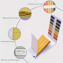 80/160 Strips PH.1-14 Universal PH Test Paper, For Testing Water Quality, And Soil, For Water Soil Testing - Multicolor - View 9