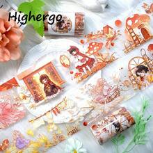 1 Pack 78.74 Inch/Roll Dreamy Princess Star Girl Magnetic Stickers, Decorative Fairy Tale Stickers Suitable For Scrapbooking, Magazines, Stationery - Multicolor - View 5