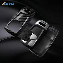 Funda de carcasa de llave de coche ABS para Audi A4 B9 A5 A6 8S 8W Q5 Q7 4m S4 S5 S7 TT TTS TFSI RS, accesorios protectores de llavero - Audi modelo B - Ver 7