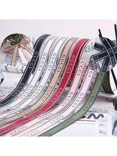 Ruy băng polyester Grosgrain cao cấp với chữ in nhũ vàng, ruy băng sang trọng thời trang dùng để gói bó hoa, làm nơ, đồ thủ công DIY, phụ kiện tóc, trang trí nhà cửa, đồ dùng tiệc tùng tái sử dụng, lý tưởng cho đám cưới, sinh nhật, Lễ tình nhân, kỷ niệm, Giáng sinh và các ngày lễ khác, chất lượng cao dành cho các thợ cắm hoa chuyên nghiệp và những người đam mê thủ công.