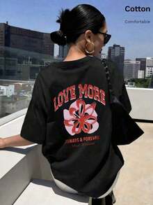 Women T-Shirts - Black - View 7