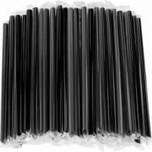Pajitas grandes de 100x10mm para batidos, pajitas gruesas para bebidas, accesorios de barra para batidos deé Boba, 195 piezas 1YYH - claro - Ver 8