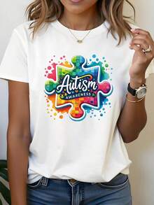 Women T-Shirts - White - View 7