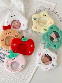 1 túi trưng bày thú nhồi bông hoạt hình nguyên bản, hộp đựng huy hiệu anime 58mm & hộp bảo vệ học sinh, túi treo dễ thương. - O - Xem 2