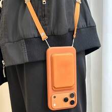 chinbersky 适用于 17 手机壳的挂绳，斜挎可调节颈带，多功能挂绳，节日礼物，返校季好物 - 彩色 - 查看 7