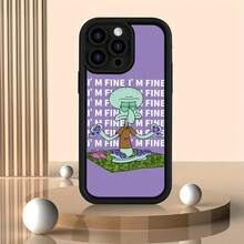 SpongeBob SquarePants Funda Divertida S-Squidward para 12111314151617MaxProPlusArMn, Antigolpes, Antideslizante, de Silicona Suave 17Air - 4 - Ver 7