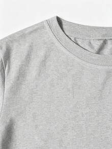 Women's Crew Neck Summer Tee USA 250th Anniversary Patriotic Print Regular Fit Top Perfect For National Celebrations & Daily Casual Wear & Leisure Outings - 淺灰色 - 查看 7
