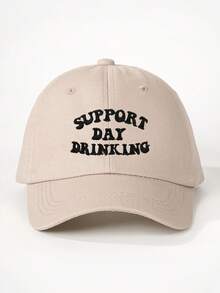 1 pieza Gorra de béisbol con bordado "SUPPORT DARK" para mujer, sombrero casual ajustable con protección solar para exteriores, adecuado para primavera/otoño, viajes, vacaciones en la playa, sombrero de sol unisex para adultos jóvenes, vacaciones, festivales - gorra de béisbol - Ver 21