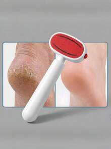 1pc Foot Scrubber Tool, For Removing Dead Skin, Home Foot Heel Sole Care Tool, Foot Scrub Stone, Foot Scraper, Foot Scrub Brush - Multicolor - View 1