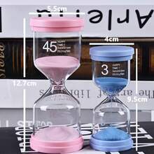 1 pieza Temporizador de macarrón creativo, herramienta de gestión del tiempo para estudiantes con múltiples opciones de tiempo, decoración de escritorio, regalo perfecto para vacaciones y ocasiones especiales - Múltiples estilos - Ver 4