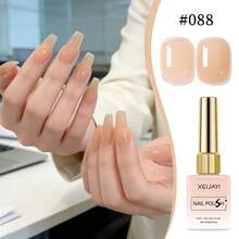 1 Bottle 15ml XEIJAYI Solid Color Gel Nail Polish, High Gloss, Long-Lasting, UV LED Removable Gel Nail Polish - Multicolor - View 105