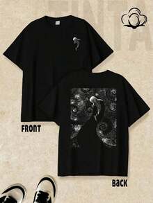 Women T-Shirts - Black - View 3