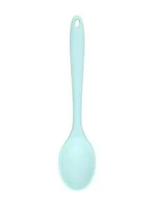 1pc Heat Resistant Non-Stick Silicone Kitchen Spatula, 8 Inch (20.5cm) Silicone Soup Ladle, Mixing Spoon, Cooking Utensil For Cooking, Baking, Kitchen - Multicolor - View 14