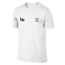 Men's 180g Cotton Crew Neck T-Shirt, DARCSPORT Style Los Angeles LA Graphic, Hip-Hop Streetwear Couple Tee - 白色-B - 查看 2