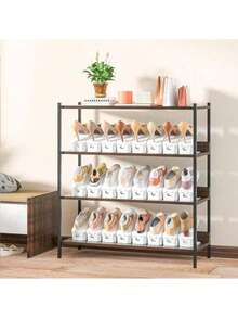 10/20pcs Shoe Slot Storage Racks, Suitable For Wardrobe, Shoe Rack, Shoe Cabinet Storage, Shoe Organizer Racks, Space Saving, Suitable For Entryway - Multicolor - View 9