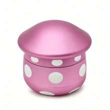 1个磁性顶盖金属研磨器，草药研磨器，合金材质，4层结构，适用于手动研磨草药和香料。 - 彩色 - 查看 2