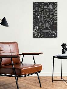 Kawss Kawaii Kaw Canvas Poster Cover With Decoration. A Perfect Choice For New Year's, Thanksgiving And Christmas And Also A Perfect Work Of Art For Decorating Rooms Kitchens Living Rooms Halloween Bathrooms Homes Walls And Bedrooms - 無框 - 查看 5