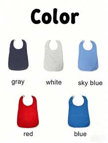 Custom Adult Aprons, Adult Bibs, Restaurant Bibs, Bridal Bibs, Customizable Wedding Text Adult Bibs, Adult Clothing Protection Bibs, Party Bibs - Lightweight, Comfortable, Fashionable, Durable, Unique Gift For Her - Multicolor - View 5