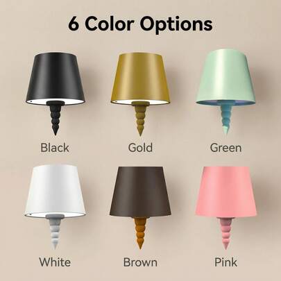 Lampada da atmosfera creativa moderna integrata, adatta per l'imboccatura della bottiglia, ricaricabile USB, dimmerabile a 3 colori, luce morbida e senza abbagliamento, adatta per sala da pranzo/camera da letto/soggiorno/festa/campeggio all'aperto