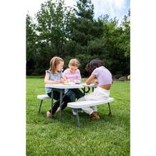 AStansport - Compact Picnic Table G-940 White - Nios - View 4