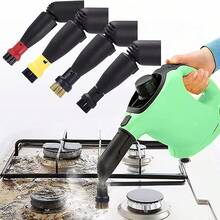 Bộ 1/4/8 đầu bàn chải thay thế cho máy làm sạch bằng hơi nước, phù hợp với các mẫu SC1/SC2/SC3/SC4/SC5/SC7, dụng cụ làm sạch thiết bị nhà bếp bền bỉ. - Nhiều màu - Xem 2