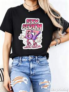 Women T-Shirts - Black - View 1