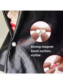1/8 Cặp Kẹp Khăn Hijab Từ Tính Cao Cấp - Kẹp Khăn Neodymium Mạnh Mẽ Dành Cho Phụ Nữ, Nam Châm Đa Năng Dùng Cho Khăn Quấn, Váy & Áo T-shirt (Nhiều Kiểu Dáng & Màu Sắc) - Nhiều màu - Xem 5