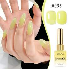 1 Bottle 15ml XEIJAYI Solid Color Gel Nail Polish, High Gloss, Long-Lasting, UV LED Removable Gel Nail Polish - Multicolor - View 83