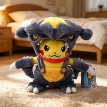 pokemon 4款宝可梦角色扮演毛绒玩具，包括闪光喷火龙XY披风毛绒玩具卡通软娃娃 - 多款 - 查看 14