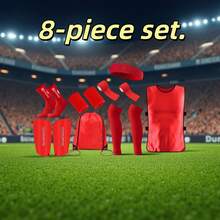 12 Solid-Color Pieces, Suitable For Scrimmages, Basketball Jerseys And Football Jerseys. They Can Be Used As Training Vests, Baseball Team Training Vests, And Are Also Applicable To Team Building For Sports Teams And Clubs / Soccer Bibs - Multicolor - View 13