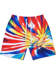 Men Beach Shorts Comfortable Soft Five Point Pant Lightweight Summer Casual Home Outdoor Breathable Short Trousers Upgrade Your Summer Wardrobe - 彩色 - 查看 3