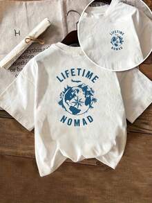 Women T-Shirts - [White] - View 2