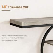 Sofa & Console Tables - Gray - View 2