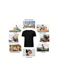 Valentine's Day T-Shirt Made Of 100% Cotton | German Quote T-Shirt With Heart Confetti | Funny And Adorable Graphic Tee For Couples | Soft And High-Quality Gift For Him Or Her | Couple Goals, Love Clothing-X - Black - View 3