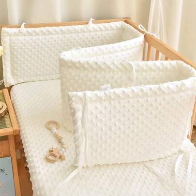 1 tấm chắn cũi em bé bằng vải nhung mềm mại, thoải mái, an toàn, họa tiết động vật, bảo vệ trẻ sơ sinh, kích thước 60cm/120cm/200cm