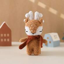 Sonajero hecho a mano, juguete de punto suave, adecuado para bebés y niños, regalo perfecto para Navidad, Halloween, Acción de Gracias - Multicolor - Ver 3