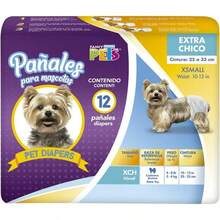 Dry Pet PAÑALES CH P/PERRO - 12 PZ - X-X - Ver 2