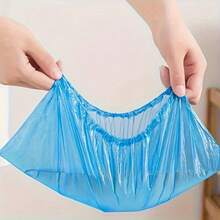 100pcs Disposable Shoe Covers, Clean & Hygienic Slippers For Travel & Hotel Use - A - View 5