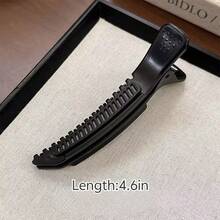 3pcs/1pc Women Volumizing Non-Slip Plastic Long-Lasting Volume Minimalist Hair Volumizing Clips Daily Use - Multicolor - View 5