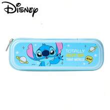 1 hộp bút Disney, hộp bút chì, hộp bút chì, dung tích lớn, hình hoạt hình, hộp bút chì vỏ cứng có khóa kéo, hộp bút chì Stitch, trợ thủ đắc lực cho việc học tập. - A - Xem 10